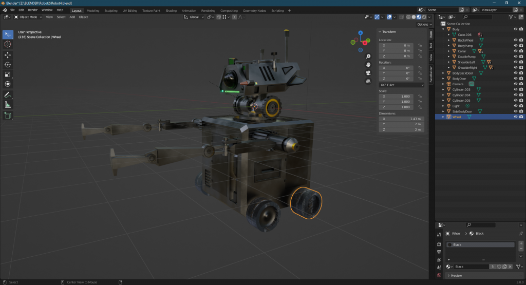 MoboNode Blender Model
