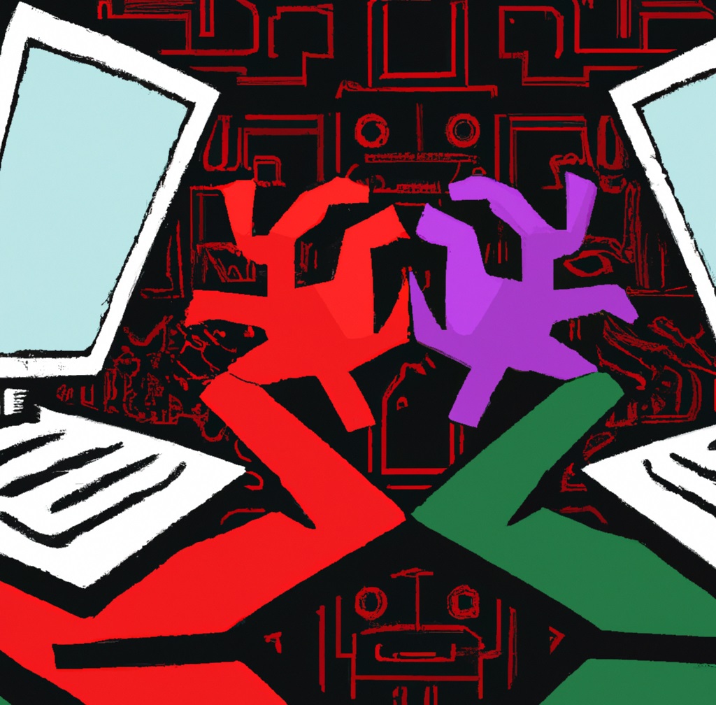 Viruses Fighting it out