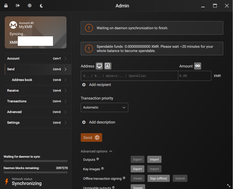 PRIVATE OFFLINE WALLET - WITH PAPER BACKUPS