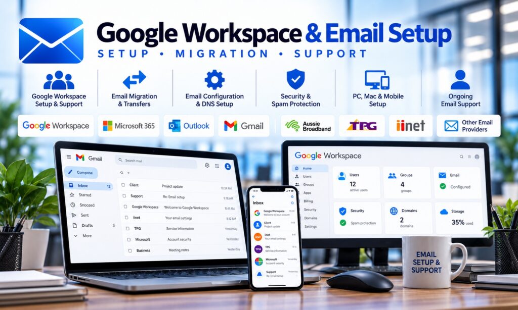 GOOGLE WORKSPACE & OTHER EMAIL SETUPS 1 GoogleWorkspaceOtherEmail