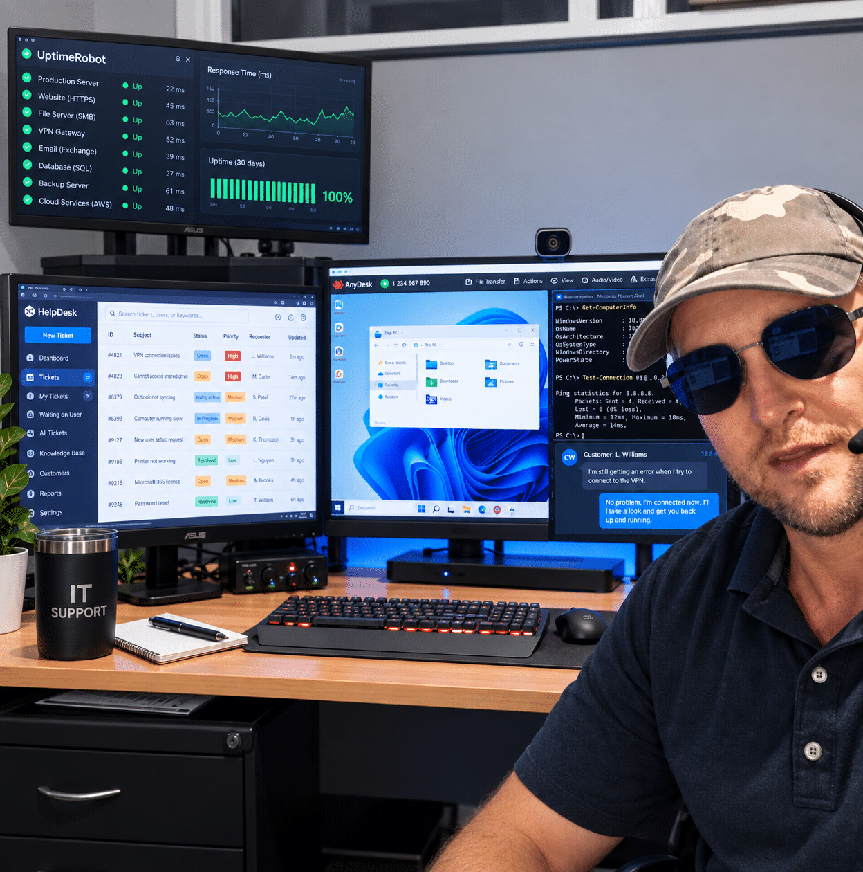 Remote Access Support